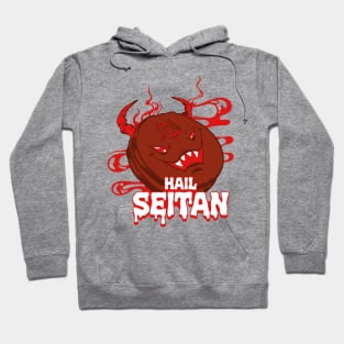 Hail Seitan Devil Pepperoni Hoodie